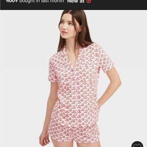 Roller Rabbit Pastel Short-Sleeve Pajama Set